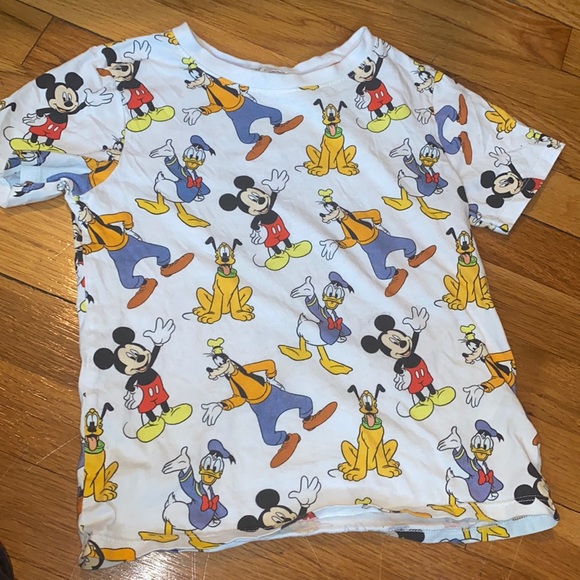 H&M Shirts & Tops Hm Disney Mickey T Shirt 68 Years Fit Is 4t See